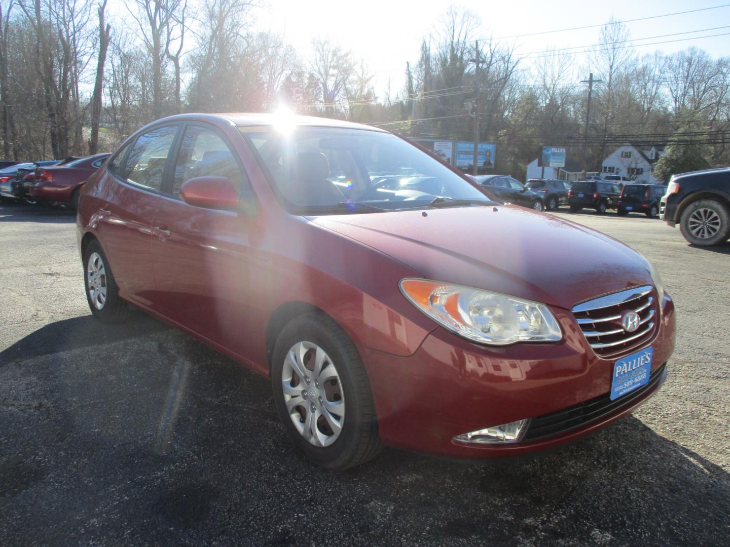 2010 RED Hyundai Elantra (KMHDU4AD7AU) , AUTOMATIC transmission, located at 540a Delsea Drive, Sewell, NJ, 08080, (856) 589-6888, 39.752560, -75.111206 - Photo#6